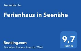 Ferienhaus in Seenähe